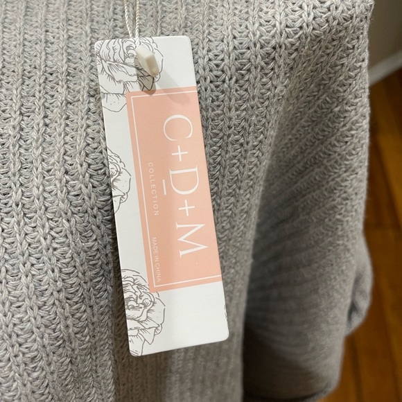 🎀HOST PICK x 2 🎀 Grey Loose Knit Cardigan - Picture 5 of 5